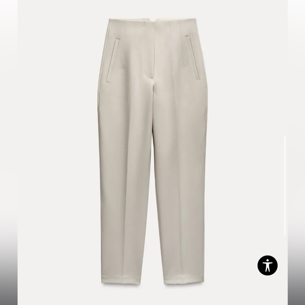 Zara Pants With A High Waist